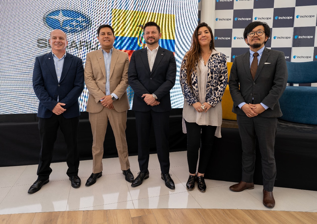 Inchcape celebra un año de éxitos con Subaru en Ecuador