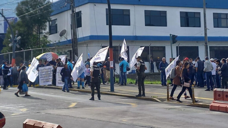 Protestas Trolebus