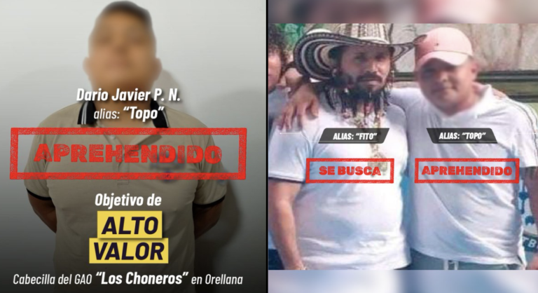 𝐂𝐚𝐞 𝐚𝐥𝐢𝐚𝐬 "𝐓𝐨𝐩𝐨", 𝐜𝐚𝐛𝐞𝐜𝐢𝐥𝐥𝐚 𝐝𝐞𝐥 𝐆𝐀𝐎 "𝐋𝐨𝐬 𝐂𝐡𝐨𝐧𝐞𝐫𝐨𝐬", 𝐞𝐧 𝐎𝐫𝐞𝐥𝐥𝐚𝐧𝐚