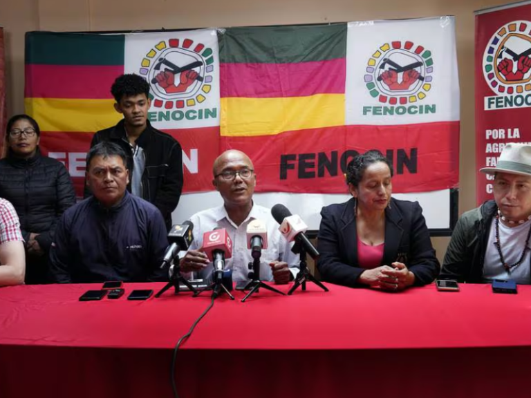 Fenocin desmiente apoyo electoral a Luisa González