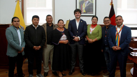 ADN y Pachakutik oficializan alianza en la Asamblea