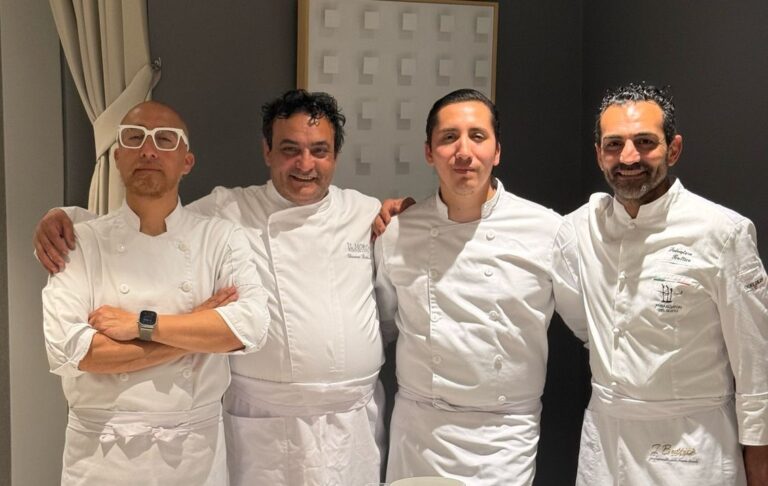 Chefs ecuatorianos triunfan en Monza - Italia, con camarón, plátano y chocolate