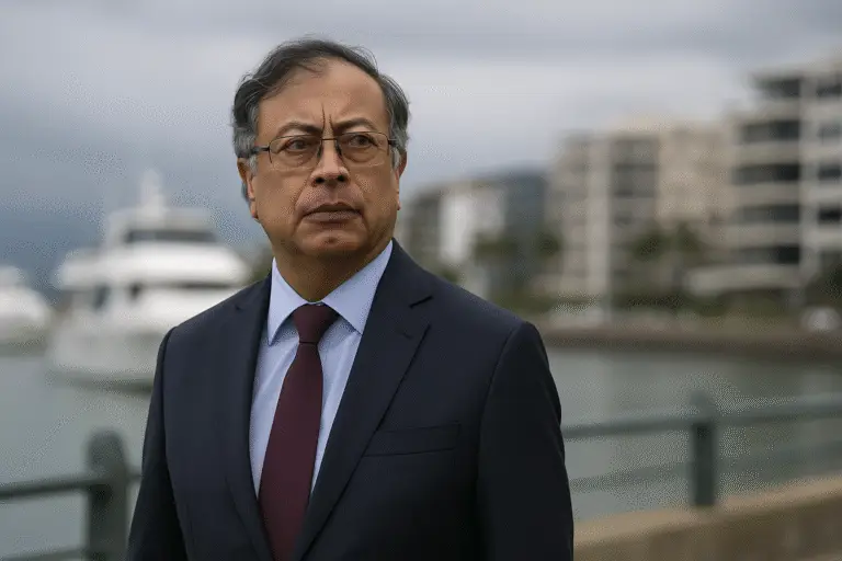 Gustavo Petro en Manta