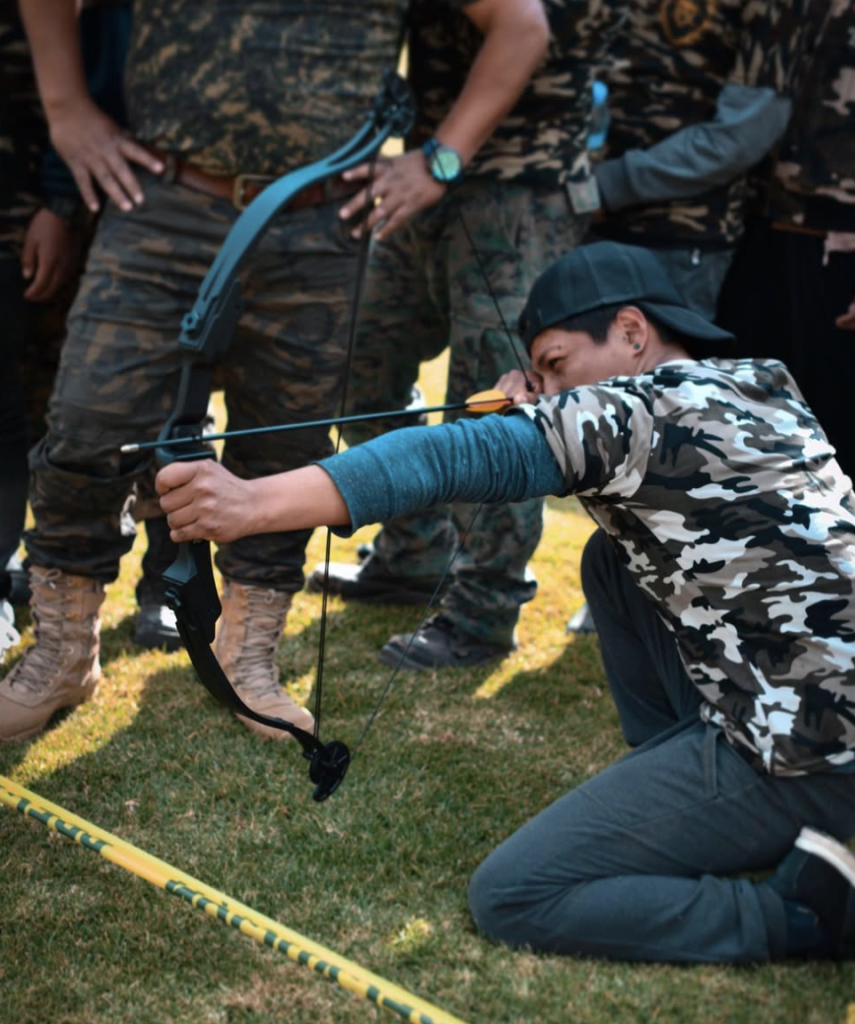 Jóvenes imbabureños fueron preparados previamente en un campamento llamado Rugi2, que, aunque es organizado por una entidad religiosa, incluyó un entrenamiento de tipo militar.