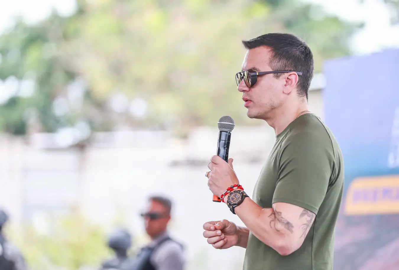 Noboa alerta que se planeaban asesinatos durante la consulta popular y justifica el traslado de reos a Santa Elena