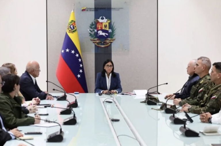 Delcy Rodríguez se pronunció y convocó a un Consejo de Defensa de la Nación