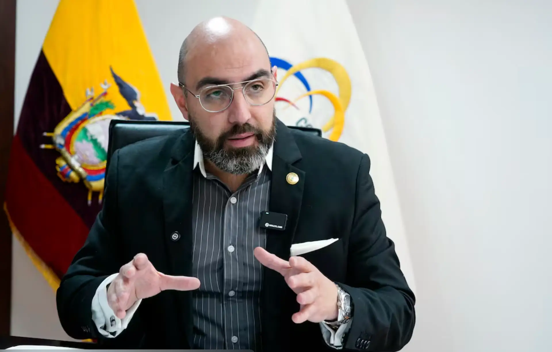 El presidente del Consejo de la Judicatura, Mario Godoy