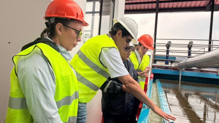 Inspección técnica en el Dique Pambay.