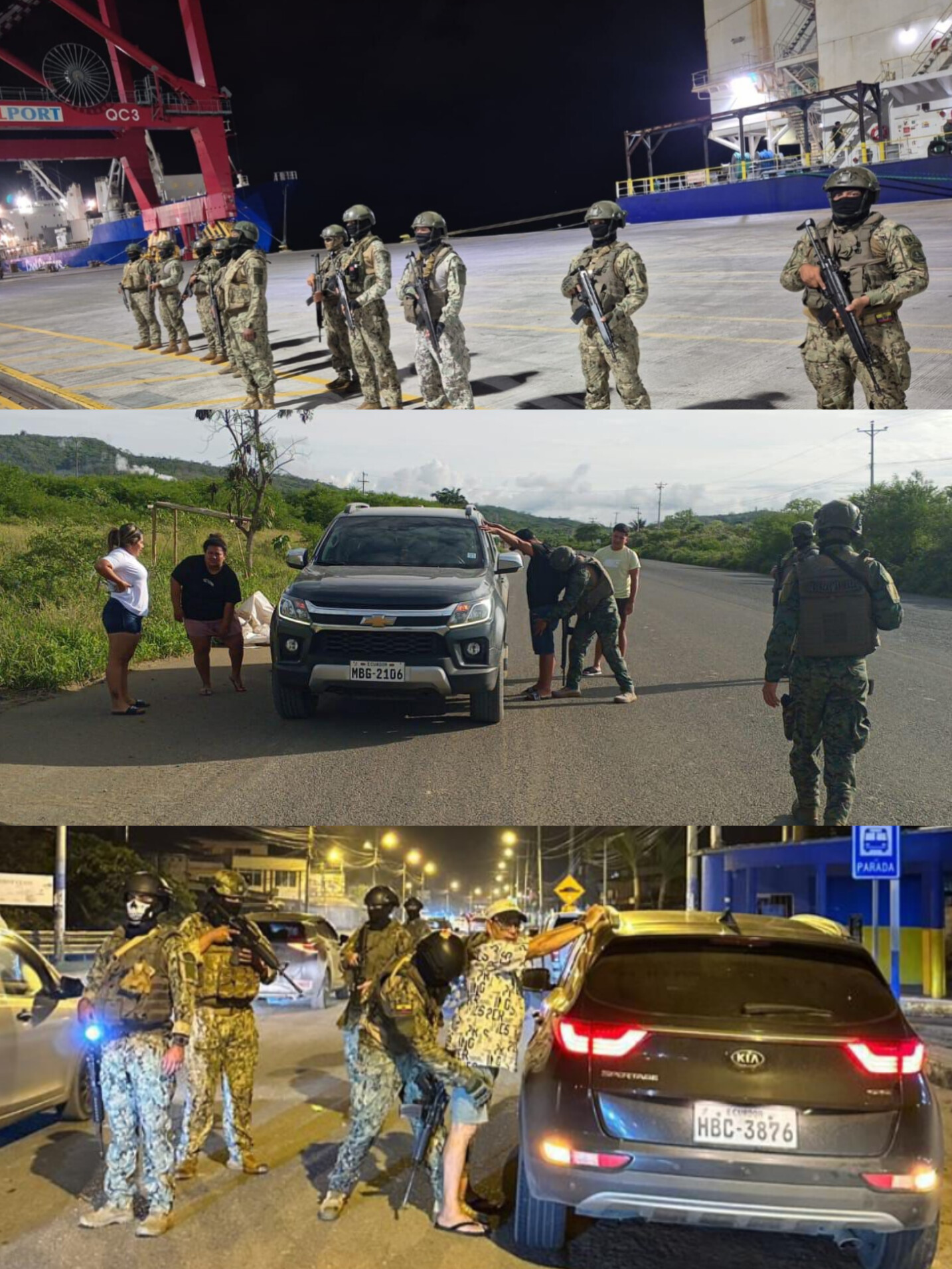 Fuerzas Armadas despliegan 32.000 efectivos a nivel nacional para reforzar la seguridad durante el feriado