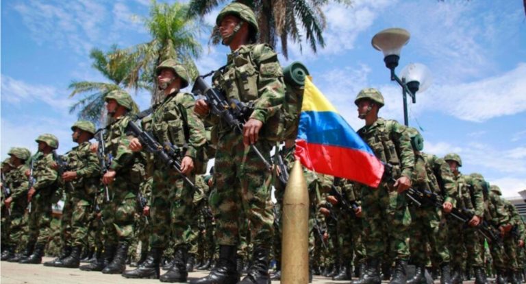 Militares colombianos