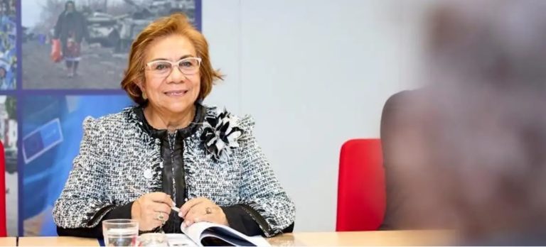 Rosa Yolanda Villavicencio, ministra de Exteriores de Colombia. Tomado de DW news.