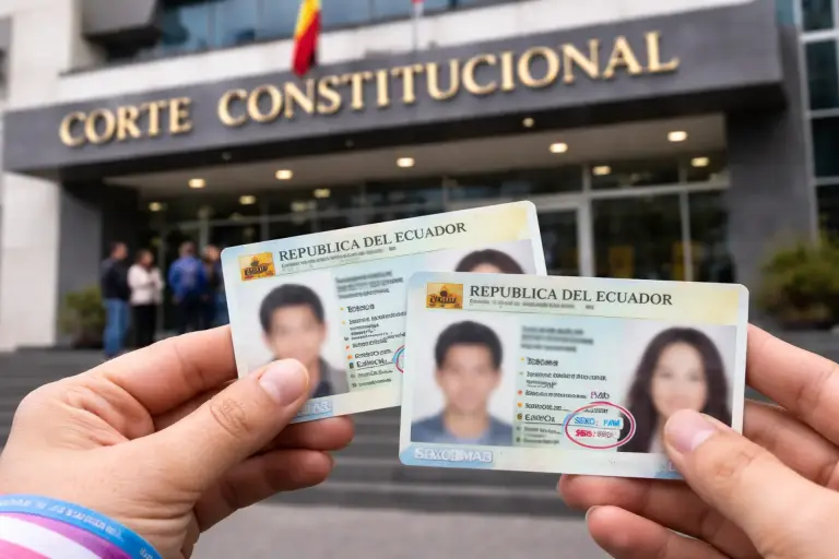 Fallo sobre cambio de identidad de género en adolescentes en Ecuador