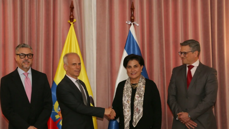 Firma del Acuerdo entre Ecuador e Israel 2026-2027