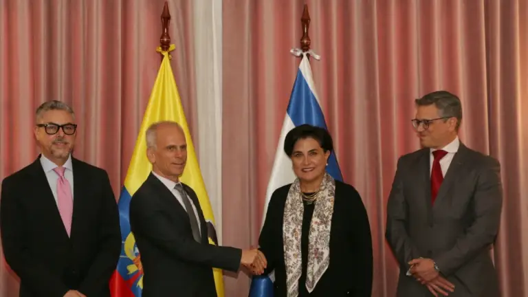 Firma del Acuerdo entre Ecuador e Israel 2026-2027