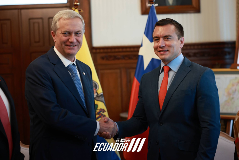 Presidente Daniel Noboa y Mandatario José Antonio Kast