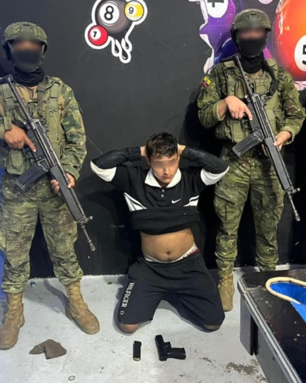 Diego Sebastián, identificado como presunto líder de una estructura delictiva.