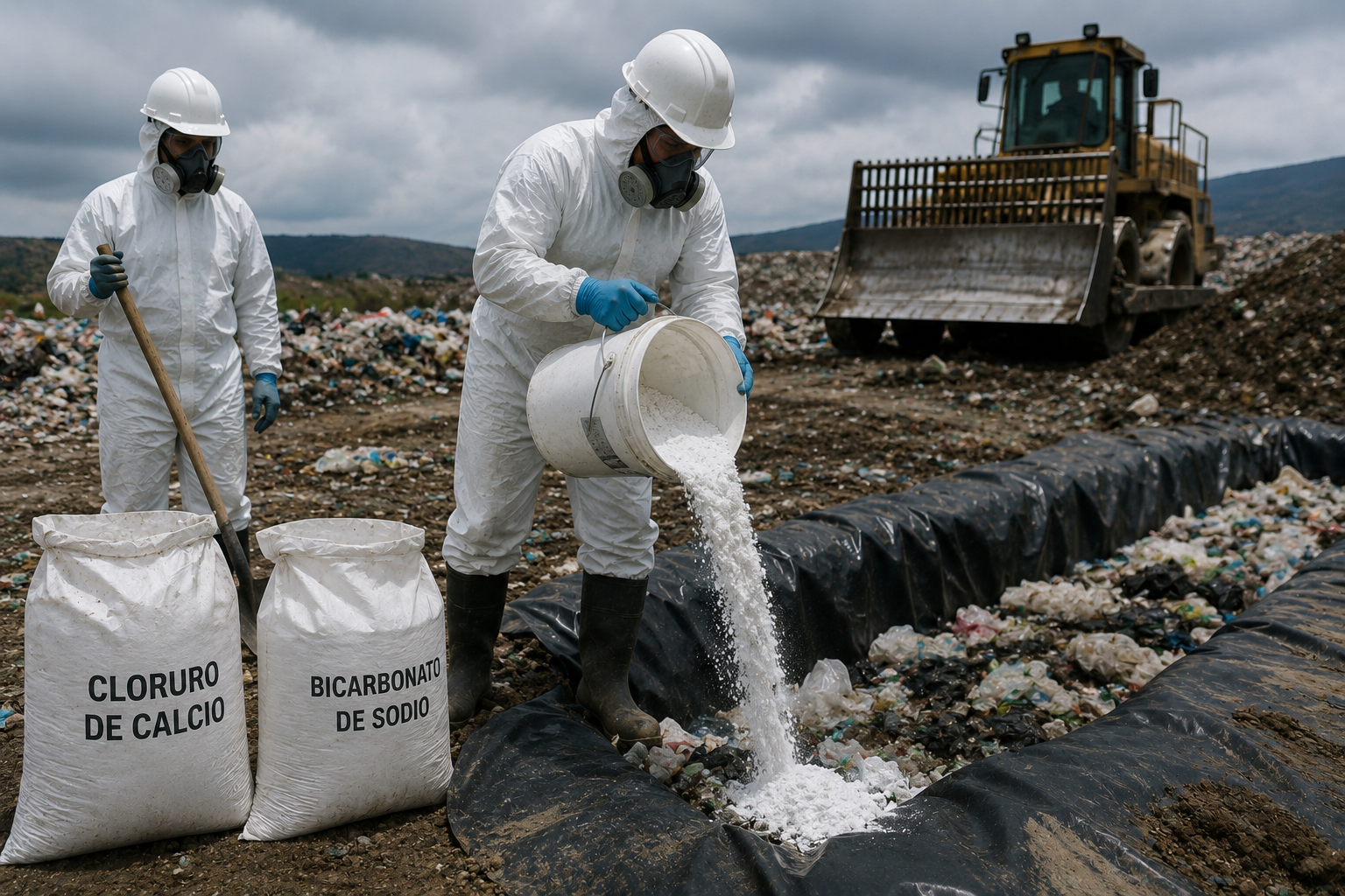 Gobierno emite guía para eliminar químicos incautados en rellenos sanitarios del país