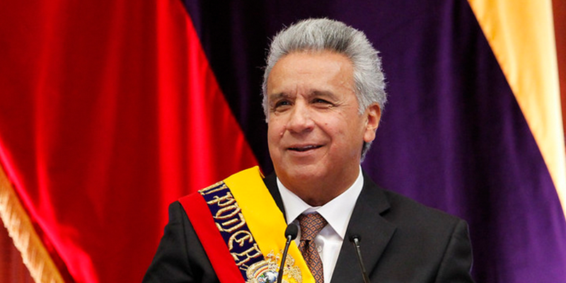 Lenín Moreno vuelve a Ecuador tras cinco años fuera del país