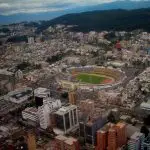 Vista panorámica del Estadio Olímpico Atahualpa en Quito