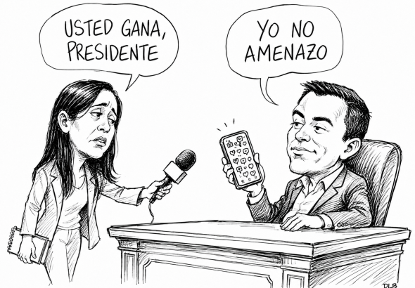 Usted gana, presidente