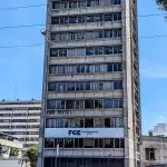 Edificio de la Fiscalía General del Estado en Quito, Ecuador; fotografía de archivo de 2024