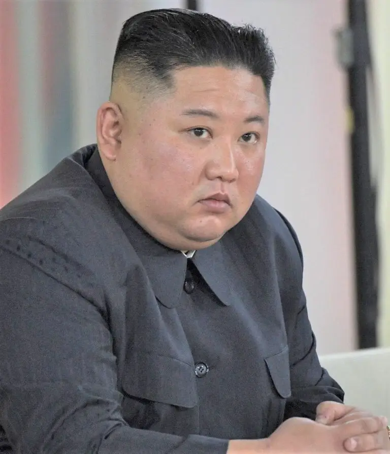 Kim Jong-un durante conversaciones oficiales en Vladivostok, Rusia, el 25 de abril de 2019; fotografía de archivo