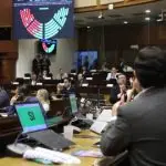 Legisladores reunidos en el Pleno de la Asamblea Nacional del Ecuador