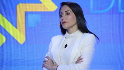 Luisa González en una fotografía de archivo de 2023